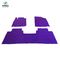 5d  Purple Personalized Car Mats Disposable Non Skid 12 Colors For Car Decor