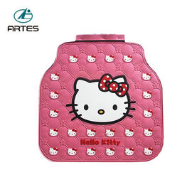 Soft Comfortable Universal Car Mat Hello Kitty Carton Rubber Car Mat